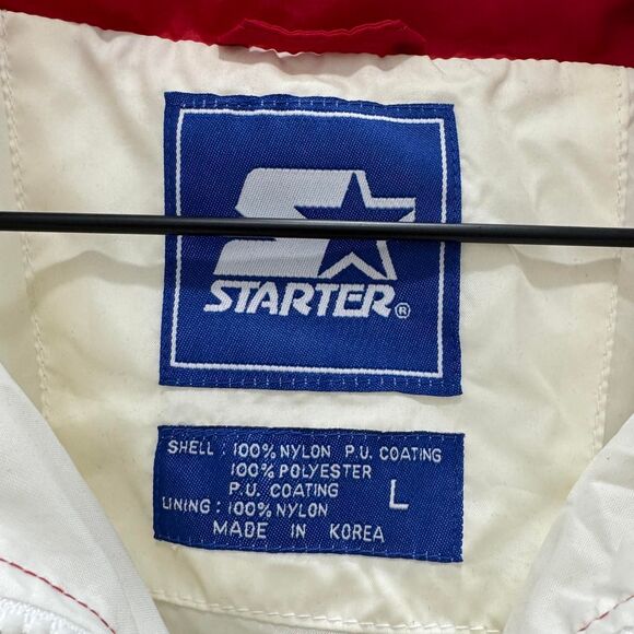 vintage starter 1996 atlanta olympics usa flag windbreaker jacket size large - Picture 8 of 8